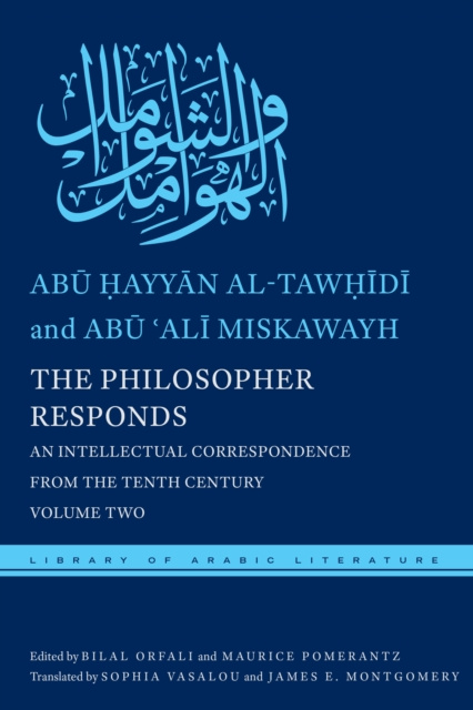 E-book Philosopher Responds Abu Hayyan al-Tawhidi