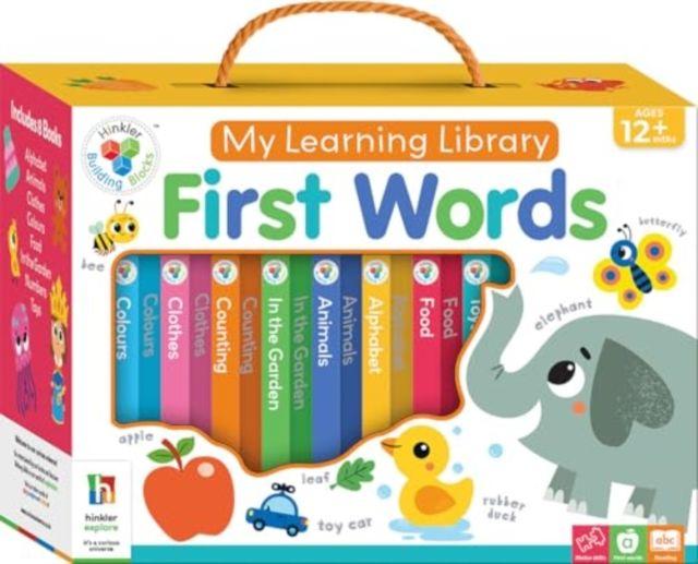 Book Building Blocks Learning Library: First Words Hinkler Pty Ltd
