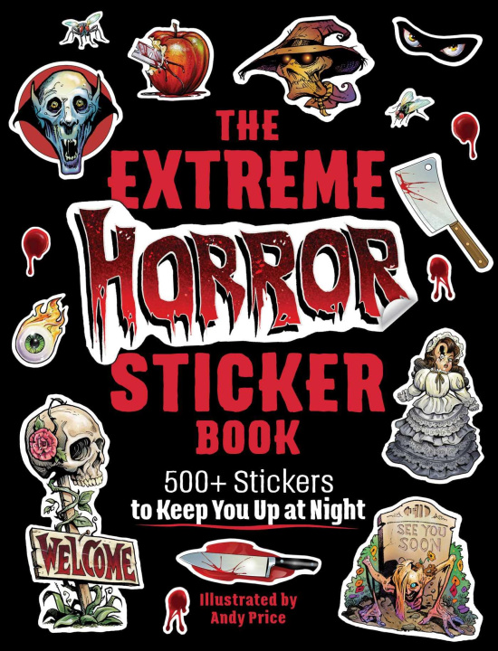 Książka The Extreme Horror Sticker Book 