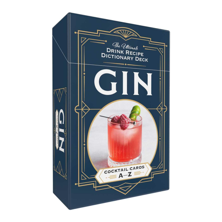 Hra/Hračka Gin Cocktail Cards A-Z 
