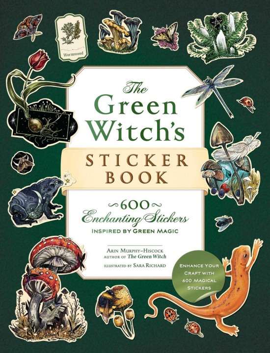 Kniha The Green Witch's Sticker Book Sara Richard