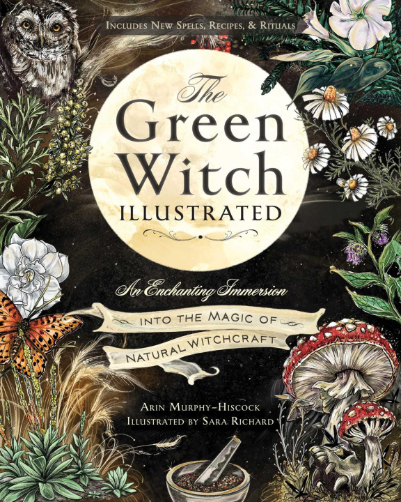 Kniha The Green Witch Illustrated Sara Richard