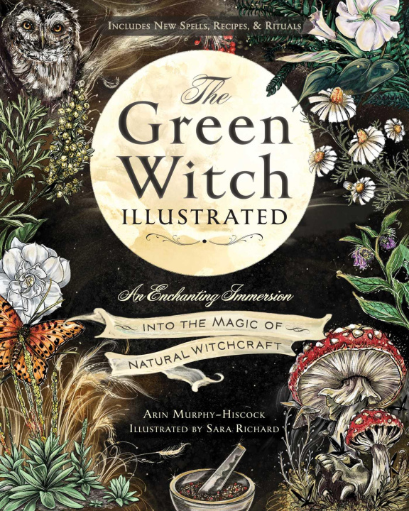 Knjiga The Green Witch Illustrated Sara Richard