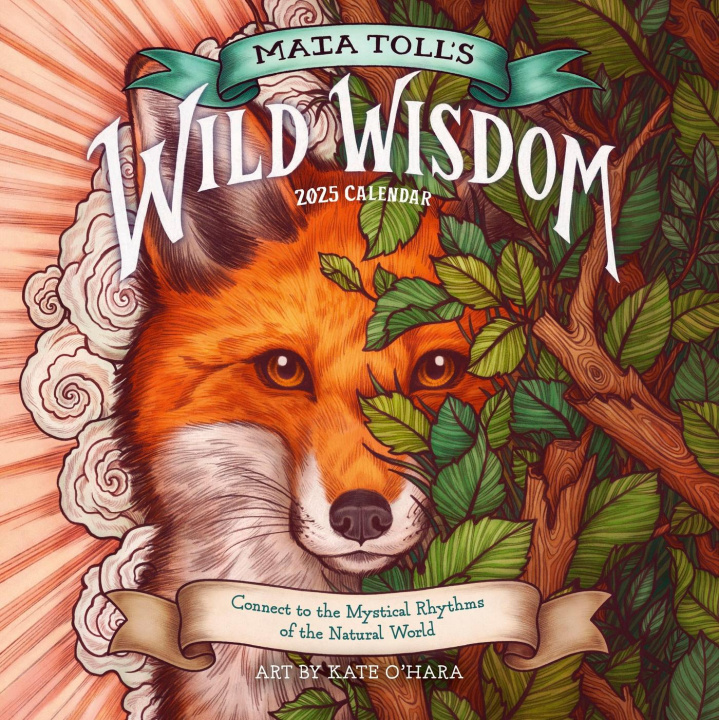 Calendar/Diary Maia Toll's Wild Wisdom Wall Calendar 2025 Workman Calendars