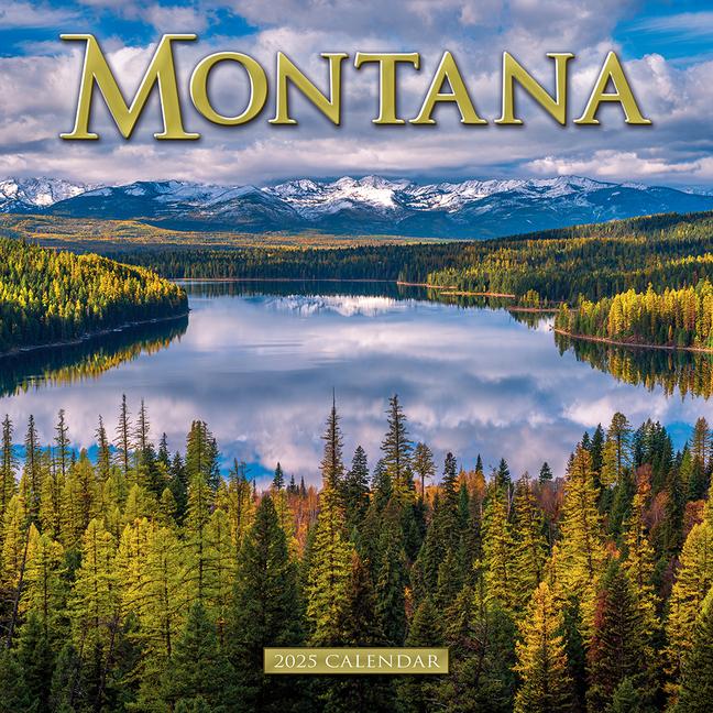 Kalendár/Diár 2025 Montana Scenic Wall Calendar 