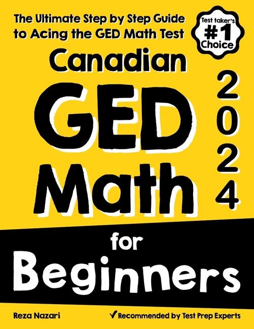 Knjiga Canadian GED Math for Beginners Reza Nazari