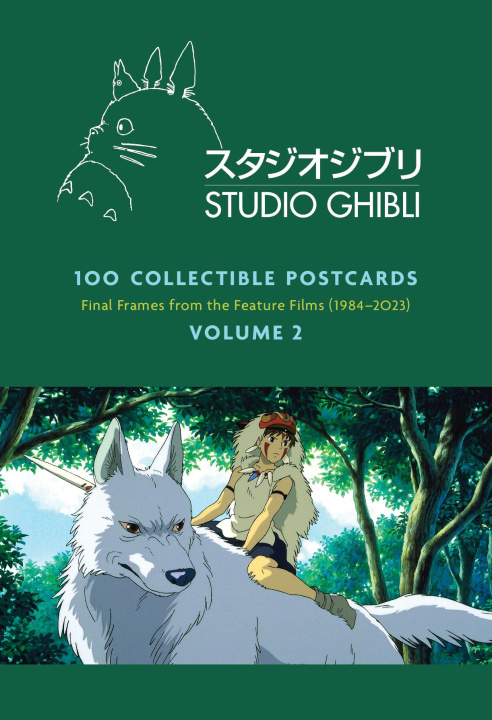 Kniha Studio Ghibli 100 Postcards, Volume 2 
