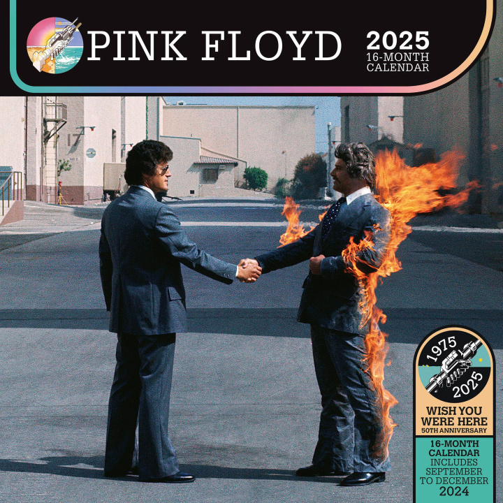 Kalendář/Diář Pink Floyd 2025 30X30 Broschürenkalender 