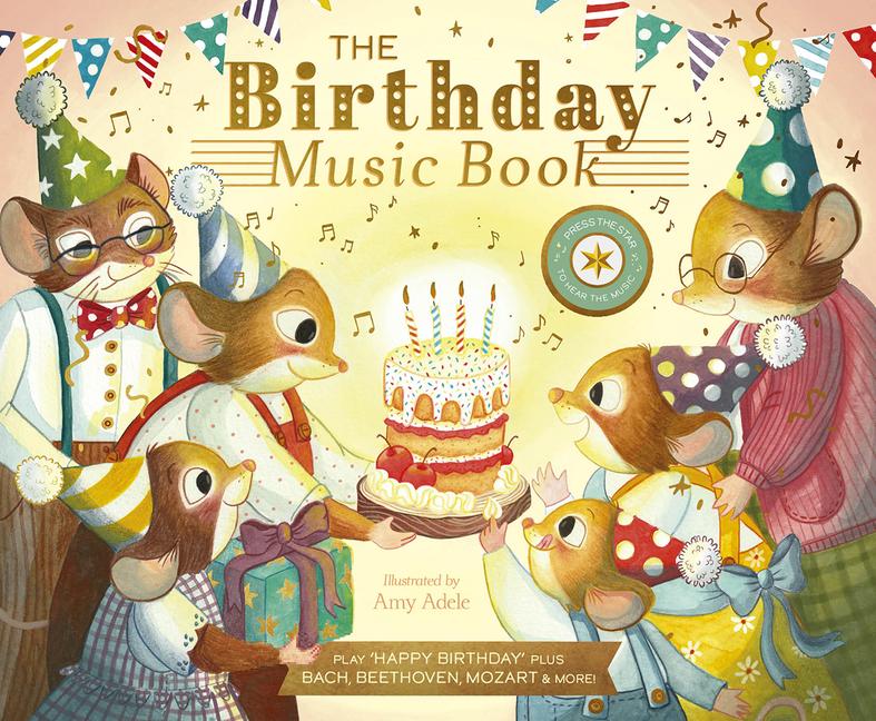 Kniha The Birthday Music Book Amy Adele