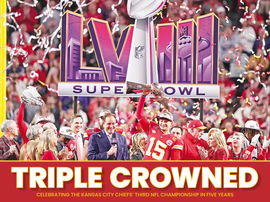 Könyv Triple Crowned - Celebrating the Kansas City Chiefs' Third NFL Championship in Five Years 