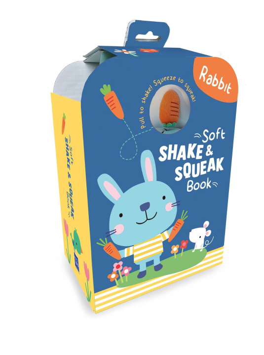 Kniha Soft Shake & Squeak Rabbit 