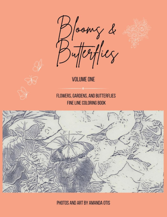 Boek Blooms and Butterflies Amanda Otis