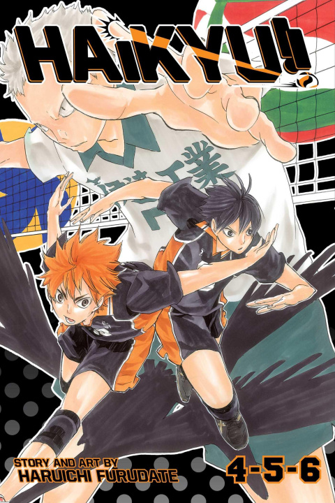 Kniha Haikyu!! (3-In-1 Edition), Vol. 2 