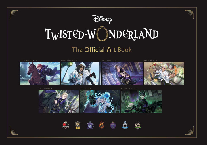 Book Disney Twisted-Wonderland: The Official Art Book Square Enix