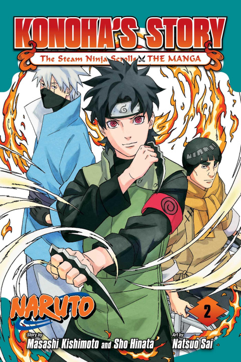 Book Naruto: Konoha's Story-The Steam Ninja Scrolls: The Manga, Vol. 2 