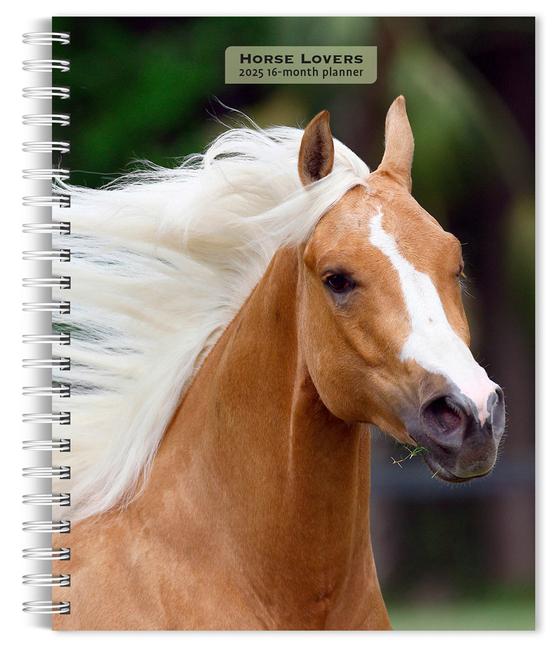 Calendar/Diary Horse Lovers 2025 6 X 7.75 Inch Spiral-Bound Wire-O Weekly Engagement Planner Calendar New Full-Color Image Every Week 