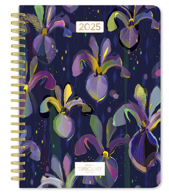 Kalendarz/Pamiętnik House of Turnowsky Official 2025 6 X 7.75 Inch Weekly Desk Planner Foil Stamped Cover 