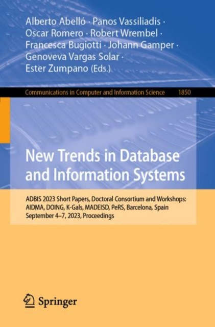 E-book New Trends in Database and Information Systems Alberto Abello