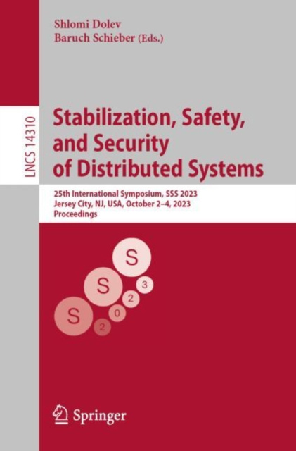 E-book Stabilization, Safety, and Security of Distributed Systems Shlomi Dolev
