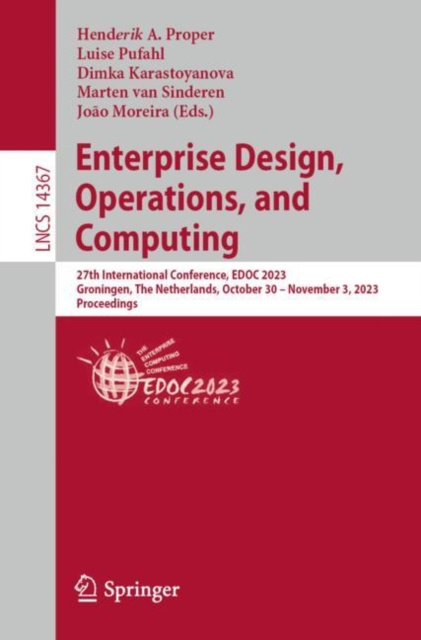 E-book Enterprise Design, Operations, and Computing Henderik A. Proper