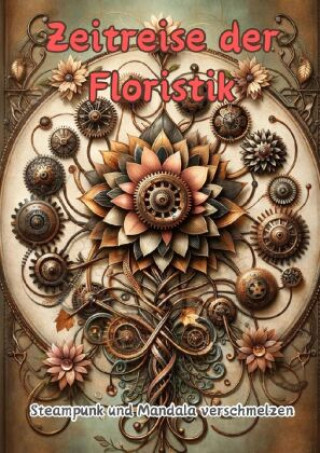 Libro Industrielle Blütenmuster Maxi Pinselzauber