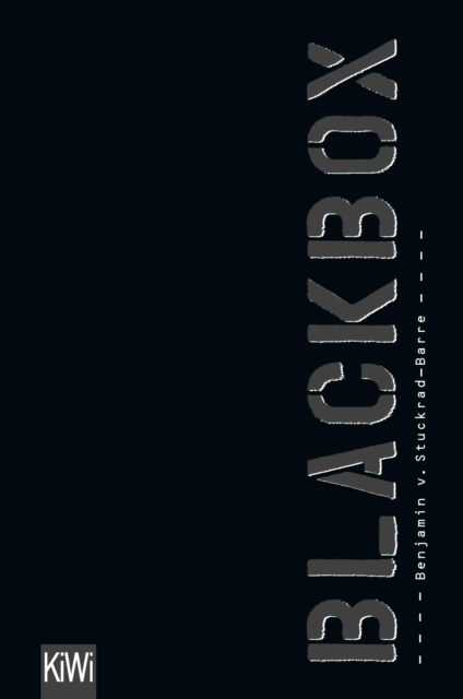 E-knjiga Blackbox Benjamin von Stuckrad-Barre