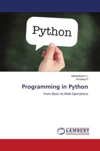 Book Programming in Python Mahalakshmi L