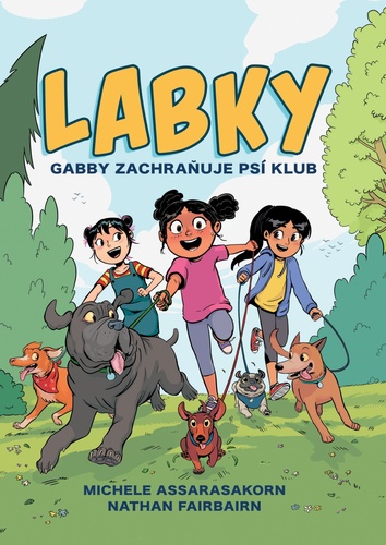 Kniha Gabby zachraňuje psí klub Nathan Fairbairn
