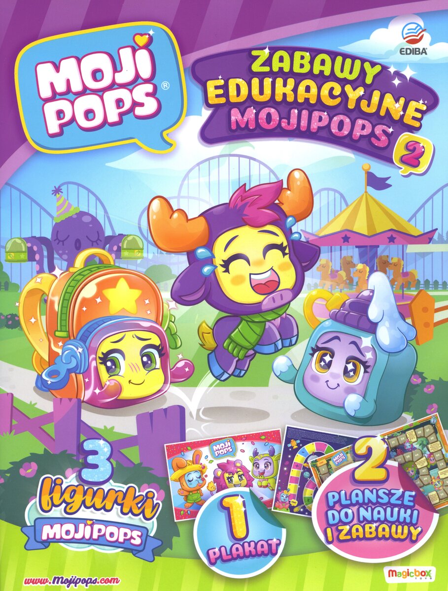 Book MojiPops Zabawy edukacyjne 2 Opracowanie zbiorowe