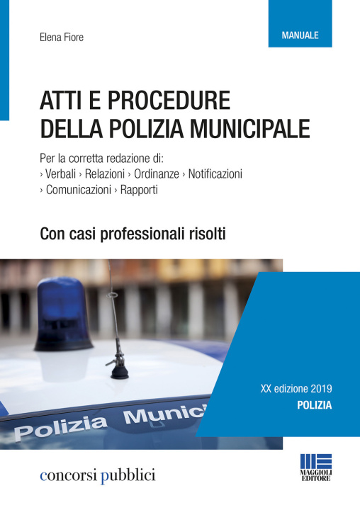 Kniha Atti e procedure della polizia municipale Elena Fiore