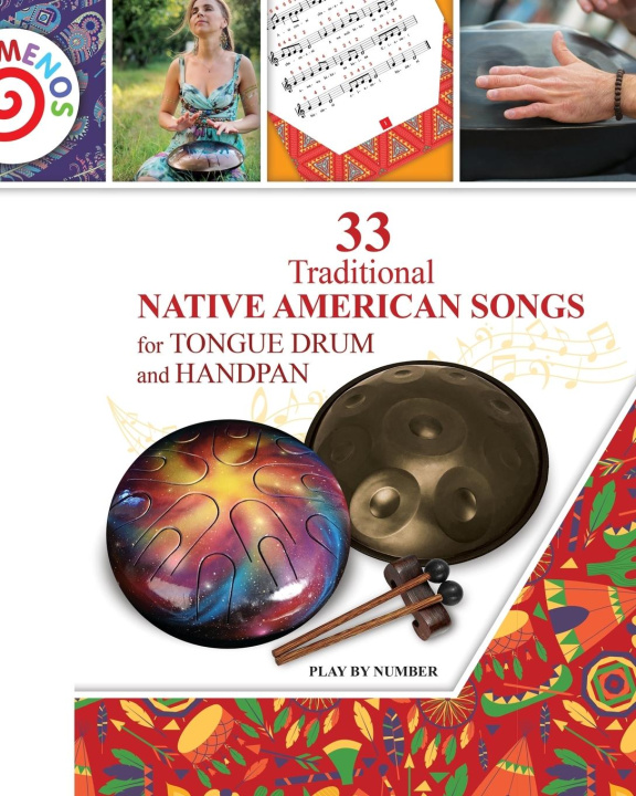 Книга 33 Traditional Native American Songs for Tongue Drum and Handpan 