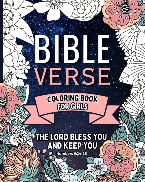 Książka Bible Verse Coloring Book For Girls 