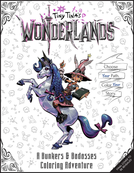 Książka Tiny Tina's Wonderlands: A Bunkers & Badasses Coloring Adventure Elmer Damasco