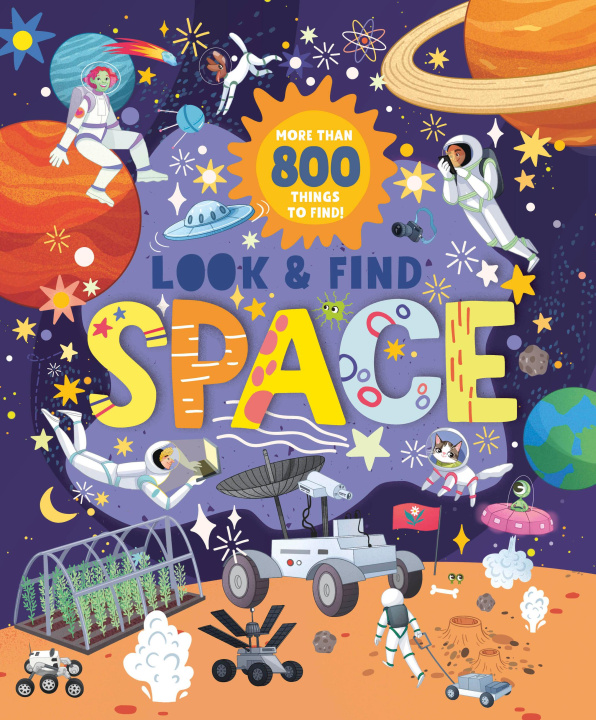 Книга Look and Find Space Anastasia Druzhininskaya