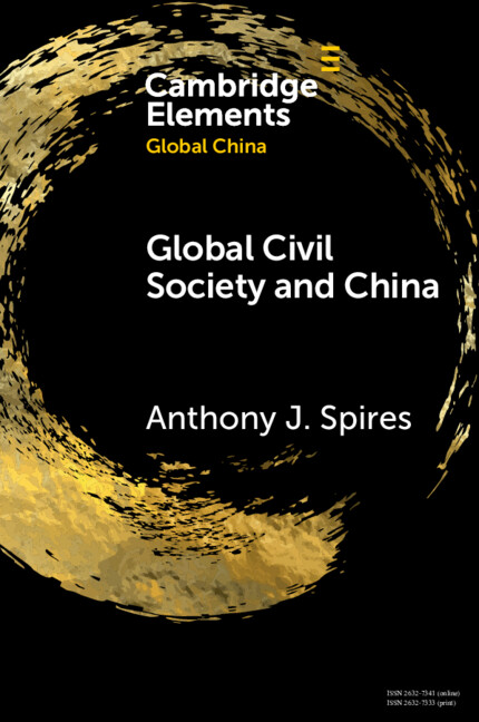 Book Global Civil Society and China Anthony J. Spires