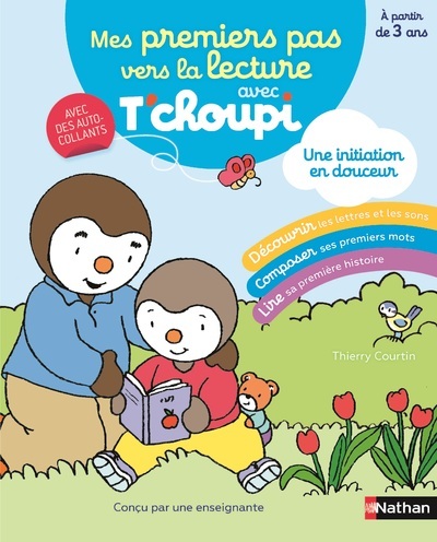 Book Mes premiers pas vers la lecture avec T'choupi Séverine de Pous Collin