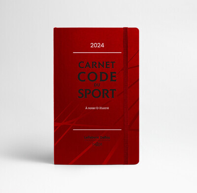 Kniha Carnet Code du sport 2024 