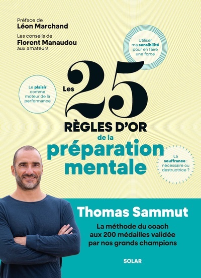 Book Les 25 règles d'or de la préparation mentale Thomas Sammut