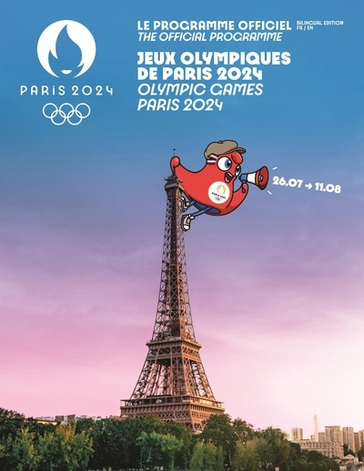 Книга Programme officiel des Jeux Olympiques Paris 2024 L'Équipe L'équipe