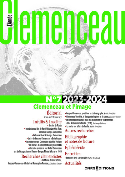 Knjiga Année Clemenceau 7 - 2023 