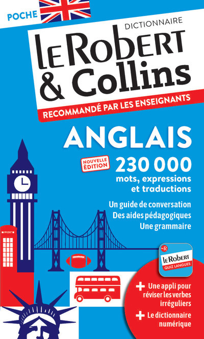 Carte Le Robert & Collins Poche anglais 