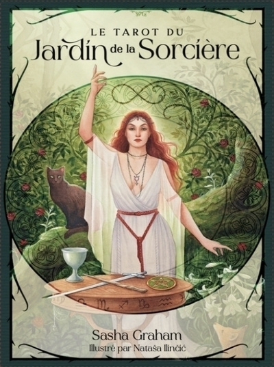 Kniha Tarot du jardin de la sorcière Sasha Graham