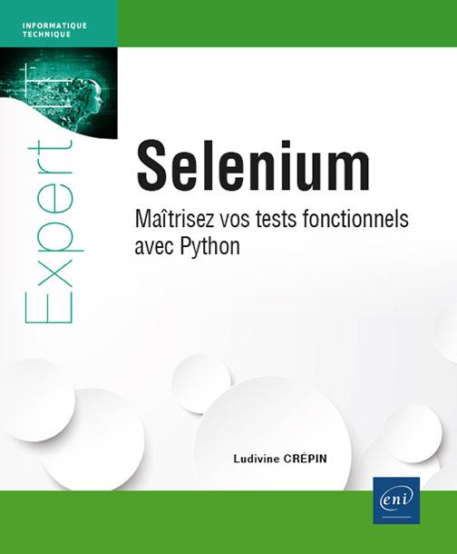 Knjiga Selenium - Maîtrisez vos tests fonctionnels avec Python CREPIN