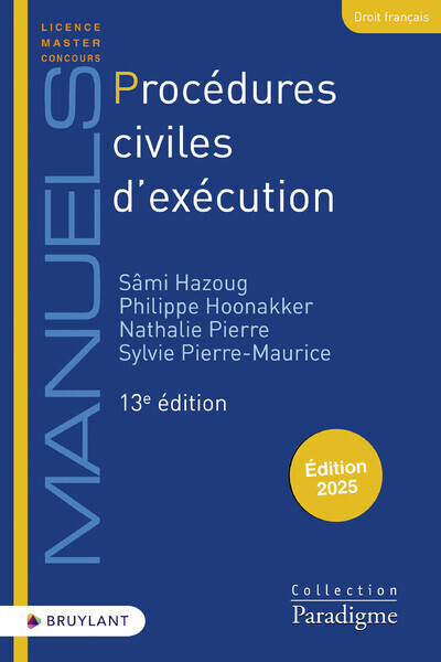 Knjiga Procédures Civiles d'Exécution Philippe Hoonakker