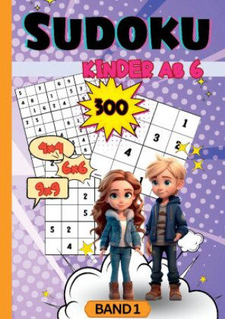 Buch Sudoku Kinder- ab 6 Jahren Mella Baumgarten