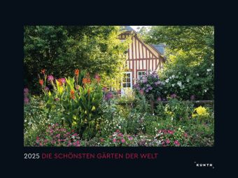 Kalendár/Diár Die schönsten Gärten der Welt - KUNTH Wandkalender 2025 
