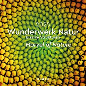 Kalendár/Diár Wunderwerk Natur - Bizarre Strukturen - KUNTH Broschurkalender 2025 