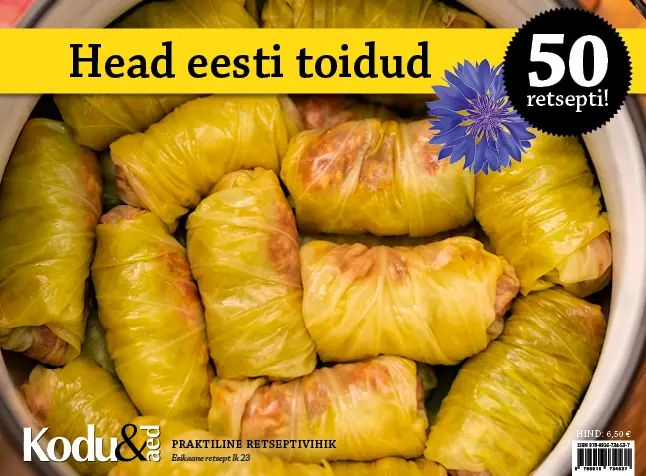 Boek Head eesti toidud Marika Vingissar