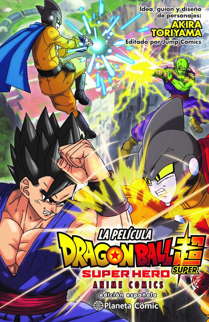 Knjiga DRAGON BALL SUPER SUPER HERO TORIYAMA