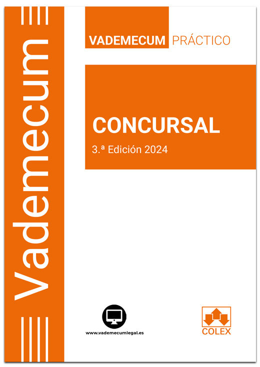 Kniha VADEMECUM CONCURSAL 2024 DEPARTAMENTO DE REDACCION EDITORIAL COLEX IBERLEY